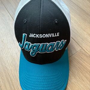 Reebok Jacksonville Jaguars NFL Equipment Strap Back Cap Hat Adjustable Logo EUC